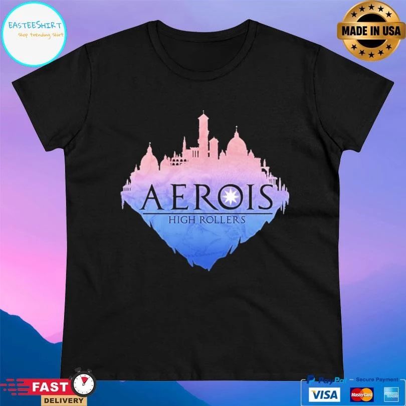 Aerois High Rollers Logo T-shirts