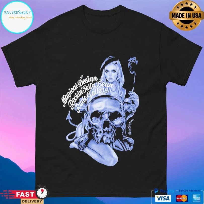 Paris Noir Magical Design Rockin Jelly Bean Rude Gallery T-shirts