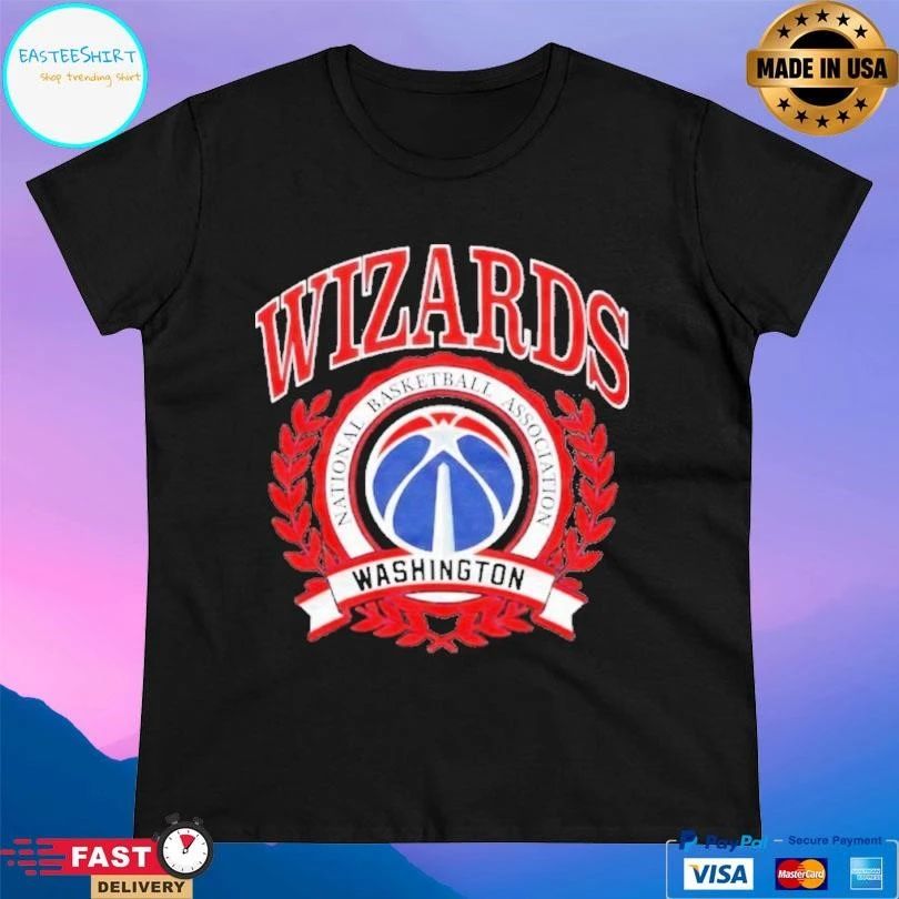 Washington Wizards Basketball Nba Crest Logo T-shirts