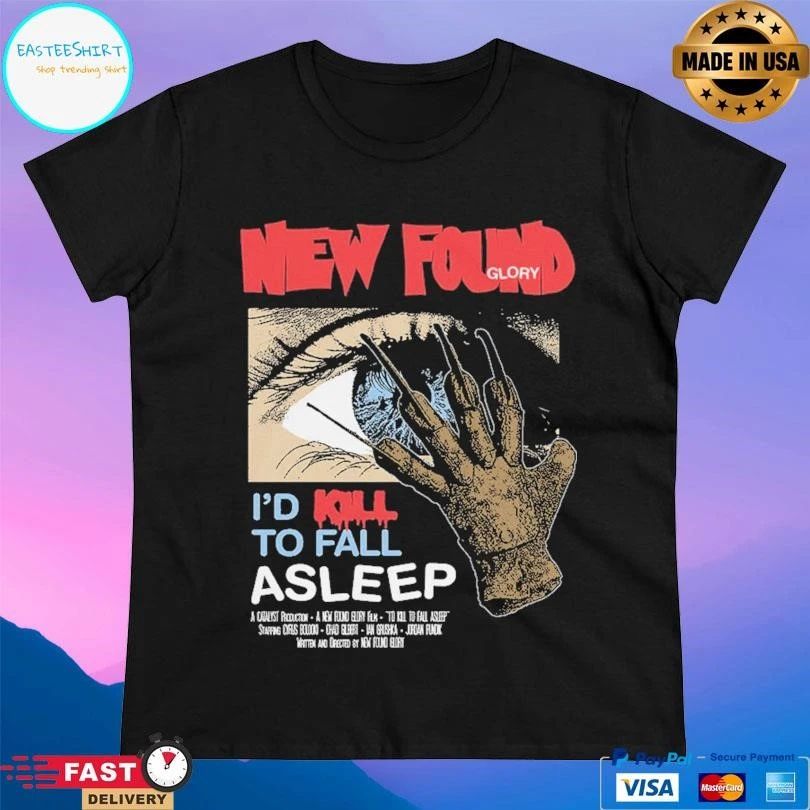 New Found Glory I’d Kill To Fall Asleep T-shirts