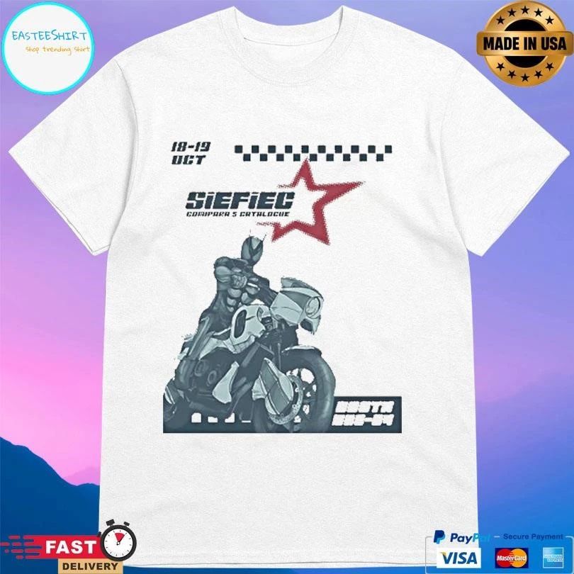 Siefiec Comipara 5 Catalocue Booth D03 04 T-shirts