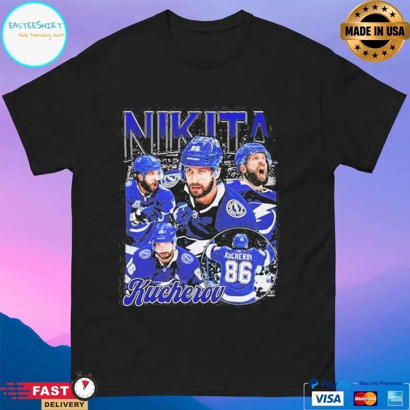 Nikita Kucherov Ice Hockey Player Nikita Kucherov T-shirts