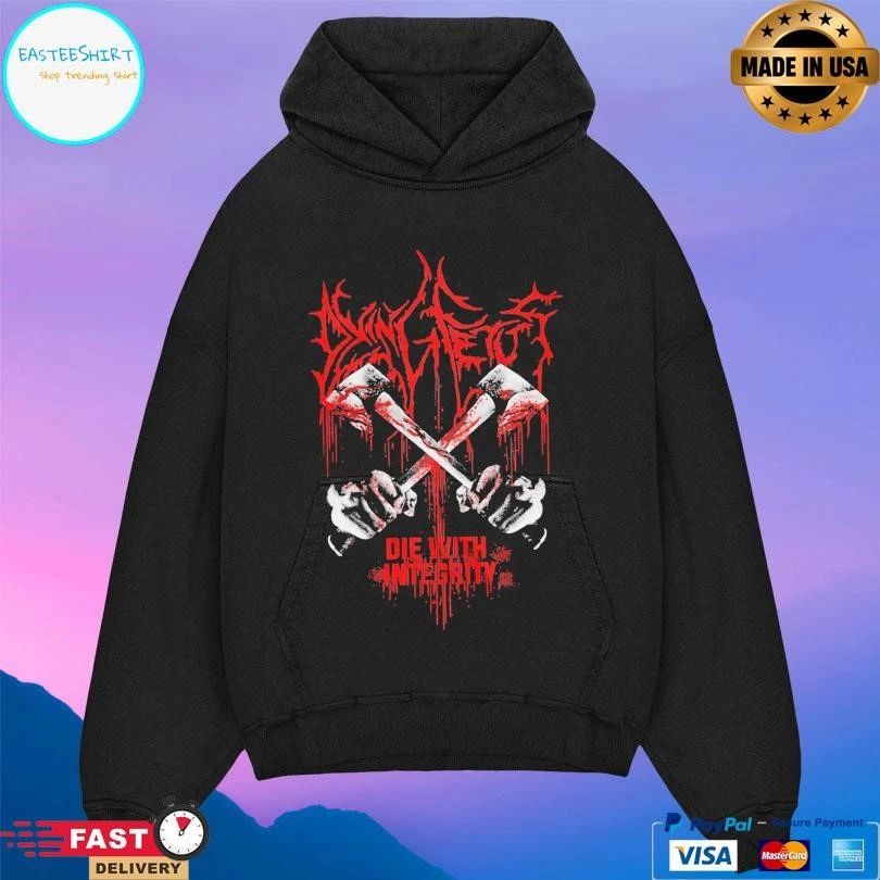 Dying Fetus Die With Integrity T-shirts