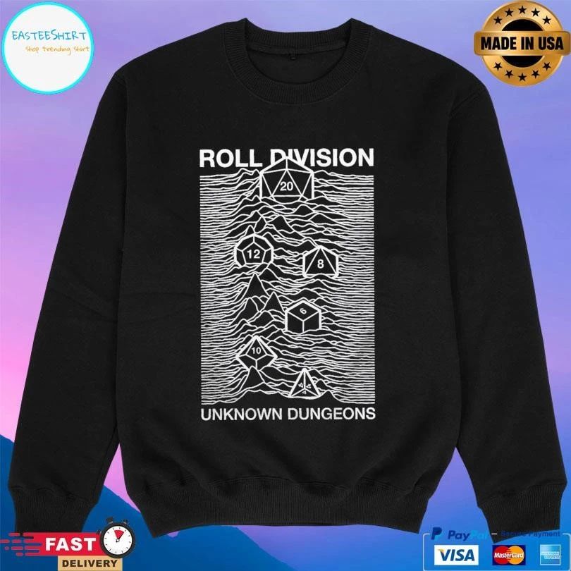 Roll Division Unknown Dungeons T-shirts