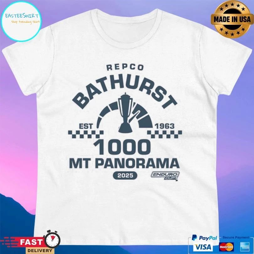Repco Bathurst 1000 Mt Panorama Est 1963 2025 T-shirts