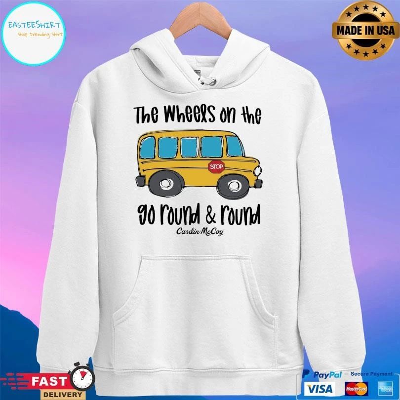 The Wheels On The Bus 90 Round And Round Cardin Mc Coy T-shirts