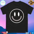Baseball Smiley Face T-shirts
