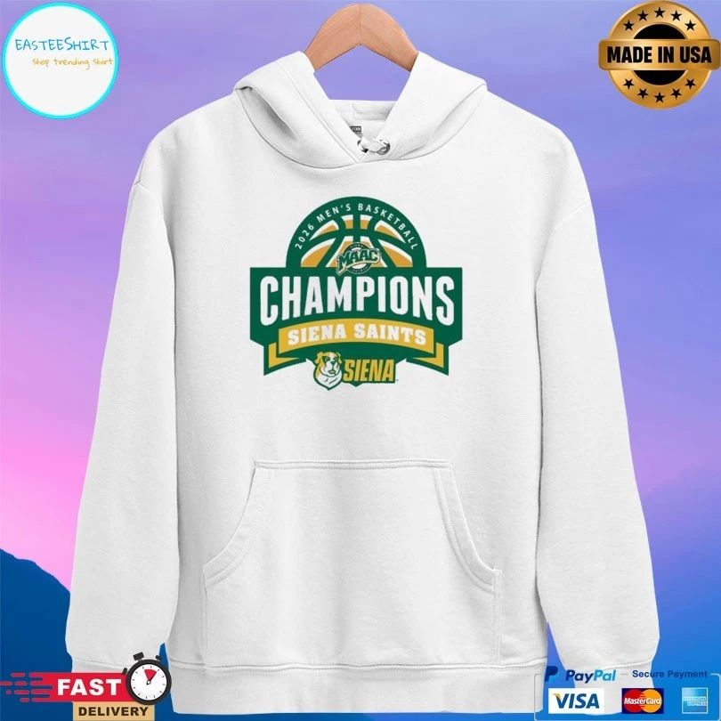 Siena Saints 2026 Men’s Basketball Champions T-shirts