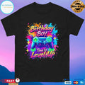 Gamer Birthday Boy Time To Level Up T-shirt