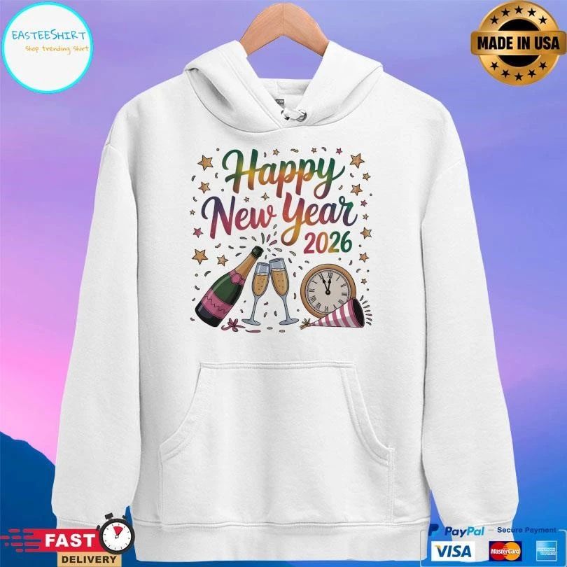 Happy New Year 2026 T-shirts