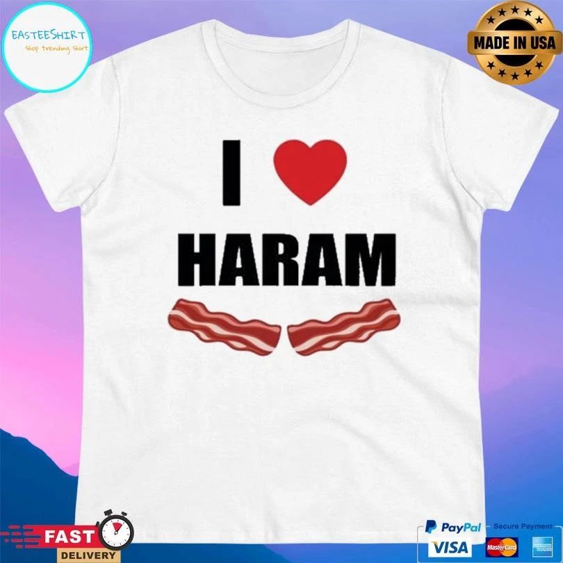 Dr Gumnaam I Love Haram Bacon T-shirts