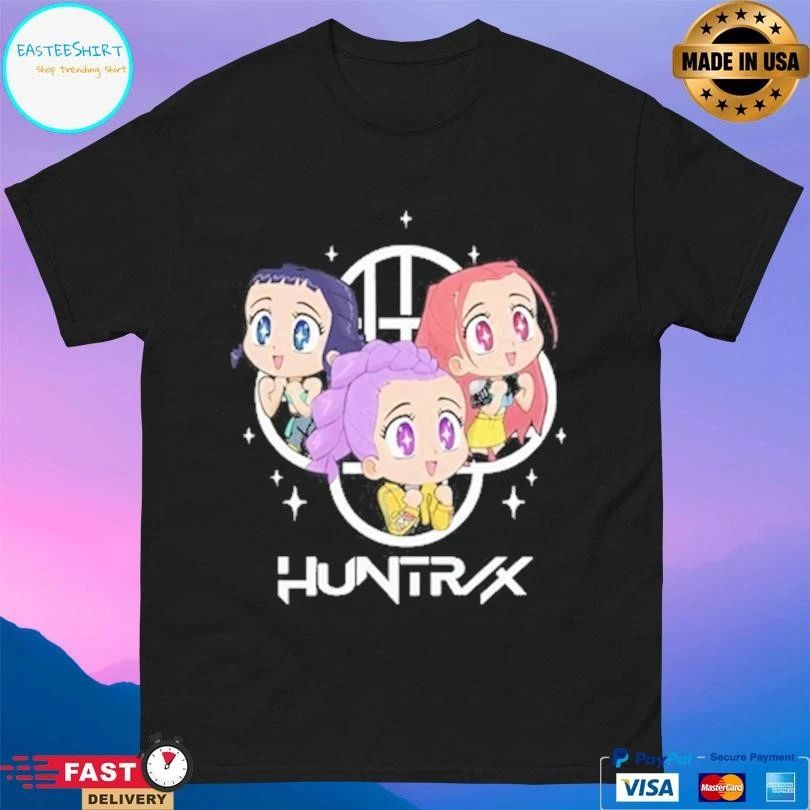 Huntrix Kpop Demon Hunters Chibi T-shirts