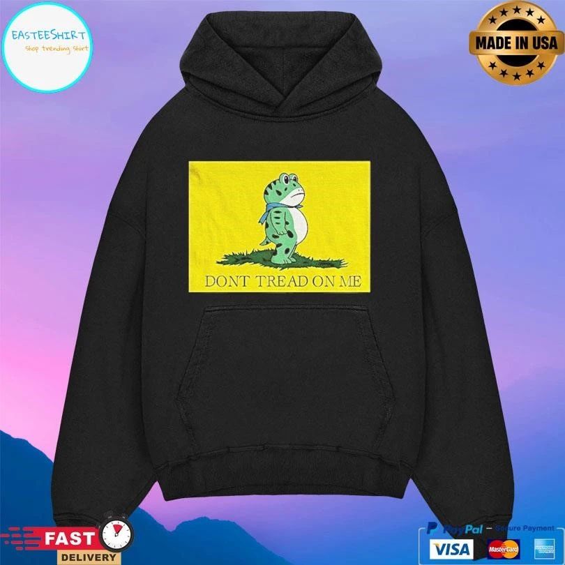 Portland I C E Protest Frog Don’t Tread On Me Gadsden Flag T-shirts