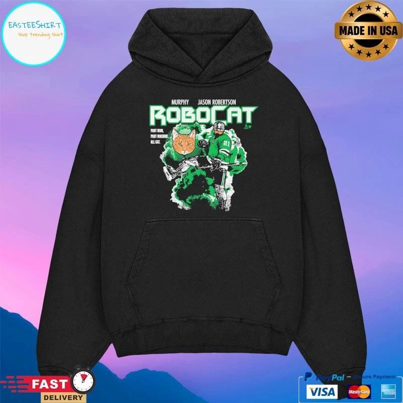 Murphy Jason Robertson RoboCat Part Man Part Machine All Cat T-shirts