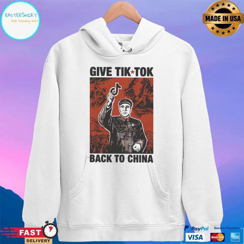 Give Tik Tok Back To China 2026 T-shirts