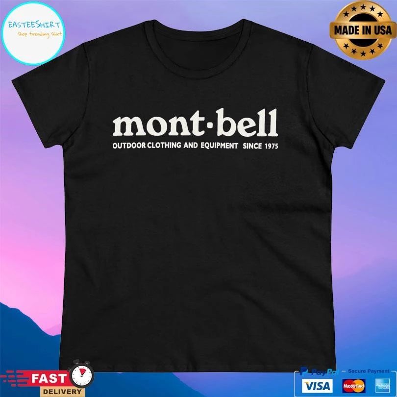 Mont-Bell Outdoor Clothing And Equipment Since 1971 T-shirts