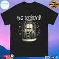 Pig Destroyer Cage Head T-shirts