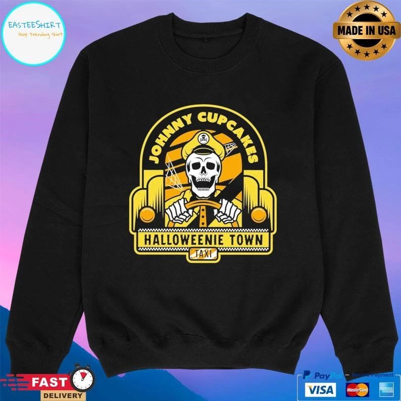 Johnny Cupcakes Halloweenie Town Taxi Halloween 2025 T-shirts