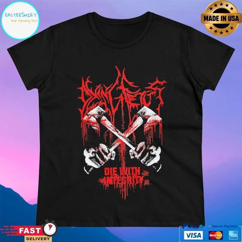 Dying Fetus Die With Integrity T-shirts