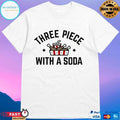 Three Piece With A Soda T-shirt