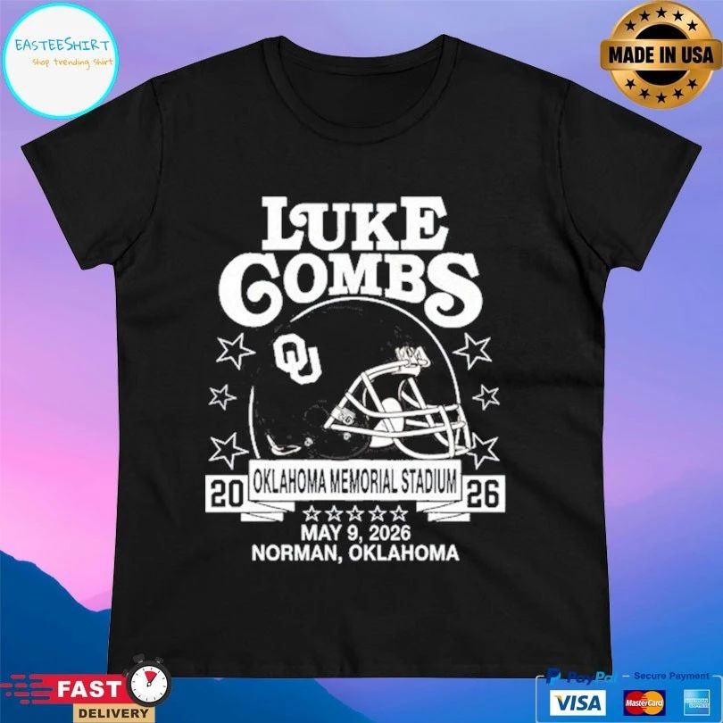 Luke Combs Tour Norman 2026 Oklahoma Memorial Stadium May 09 2026 Norman Oklahoma T-shirt