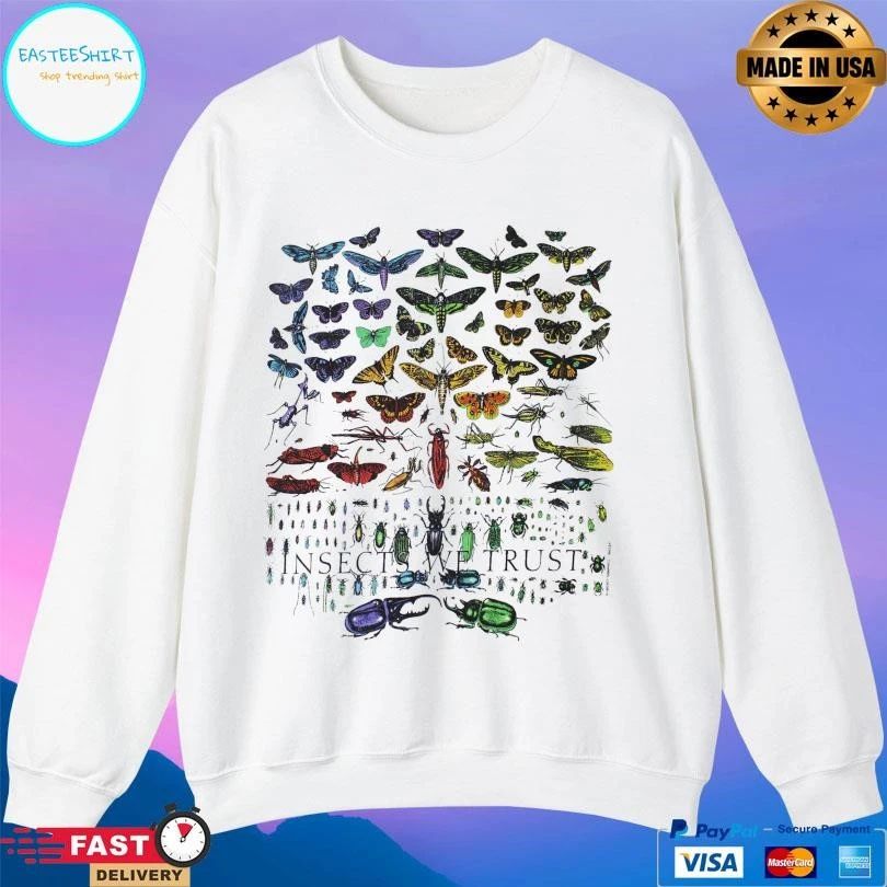 Insects We Trust Adult Natural T-shirts