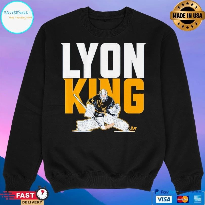 Buffalo Hockey Alex Lyon The Goalie King T-shirt