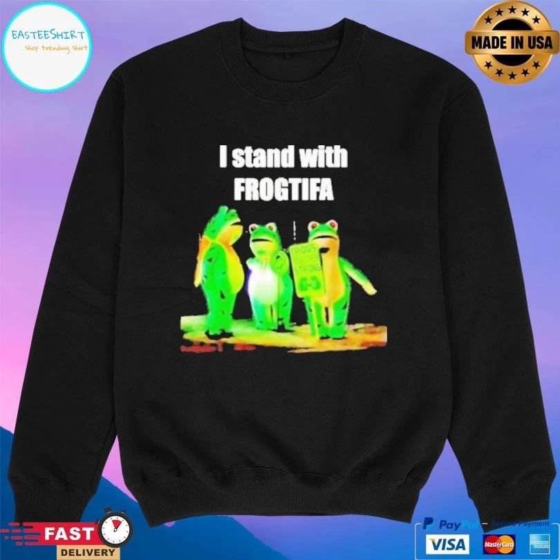I Stand With Frogtifa Portland Frog T-shirts