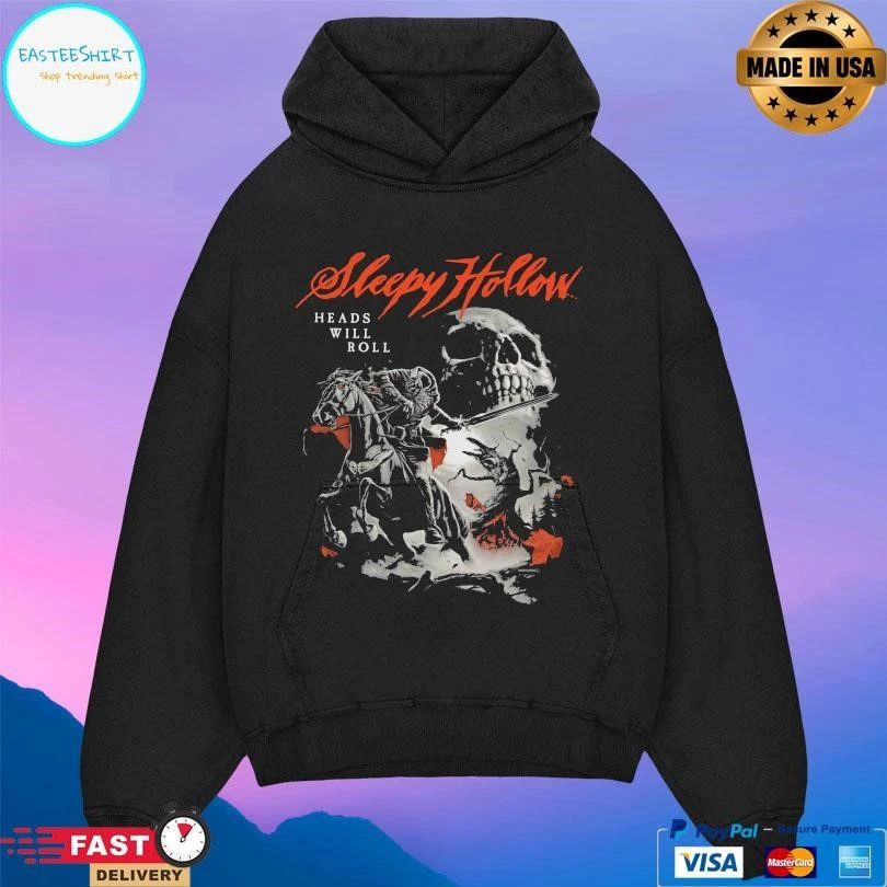Sleepy Hollow Heads Will Roll Halloween 2025 T-shirts