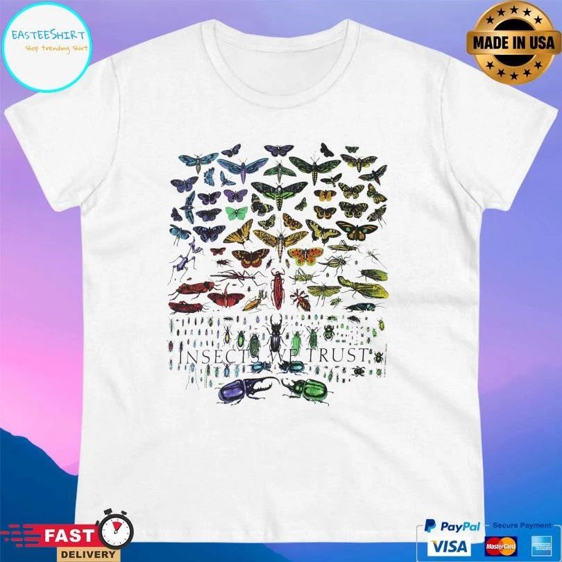 Insects We Trust Adult Natural T-shirts