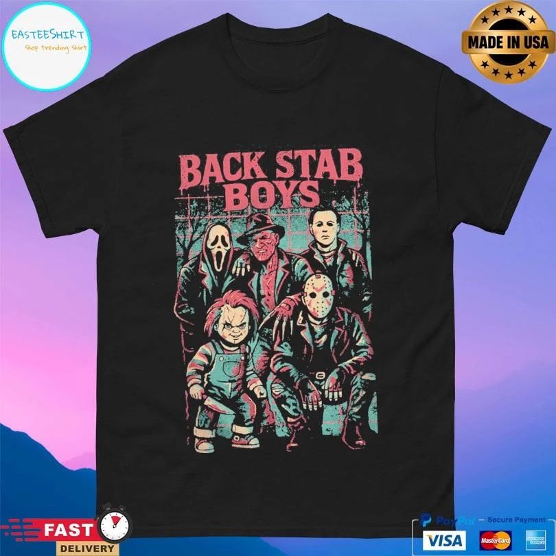 Back Stab Boys Halloween 2025 T-shirts