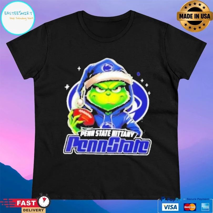 Grinch X Penn State Nittany Lions Merry Christmas 2025 T-shirts