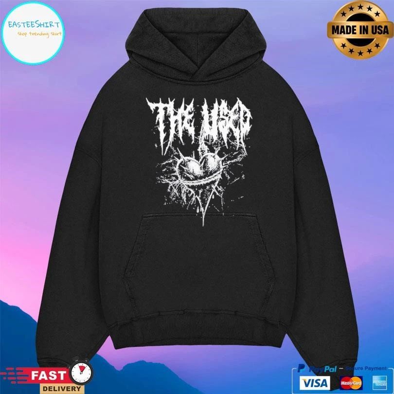 The Used Spiked Heart T-shirts