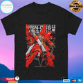 Red Comet Reborn Msn-06s Sinanju Gundam T-shirt