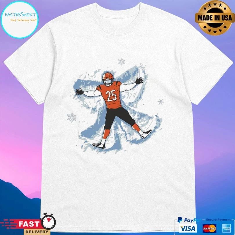 Cincinnati Football Snow Angel T-shirts