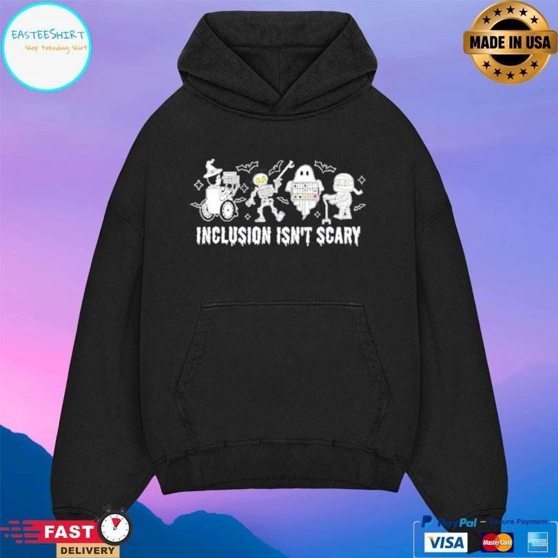Inclusion Isn’t Scary Halloween 2025 T-shirts