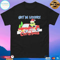 Grinch Driving Car X Dallas Cowboys Get In Loser We’re Stealing Christmas 2025 T-shirts