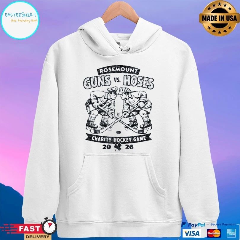 Rosemount Guns Vs Hoses Charity Hockey Game 2026 T-shirts