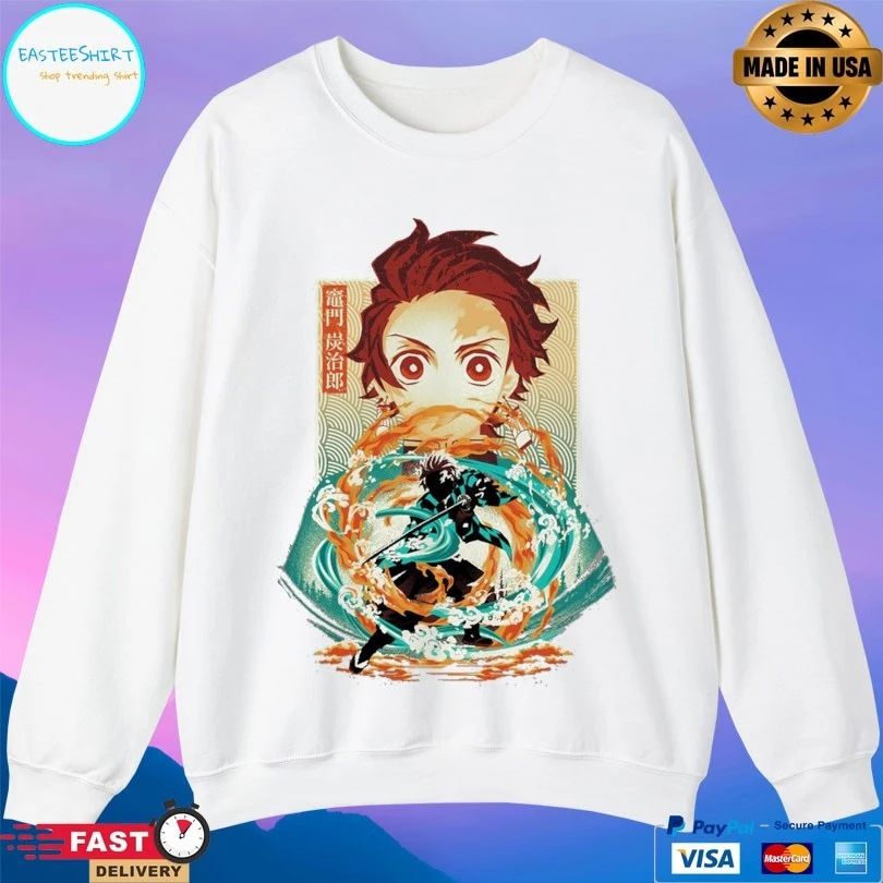 Tanjiro Kamado The Boy Who Carries Two Flames T-shirts