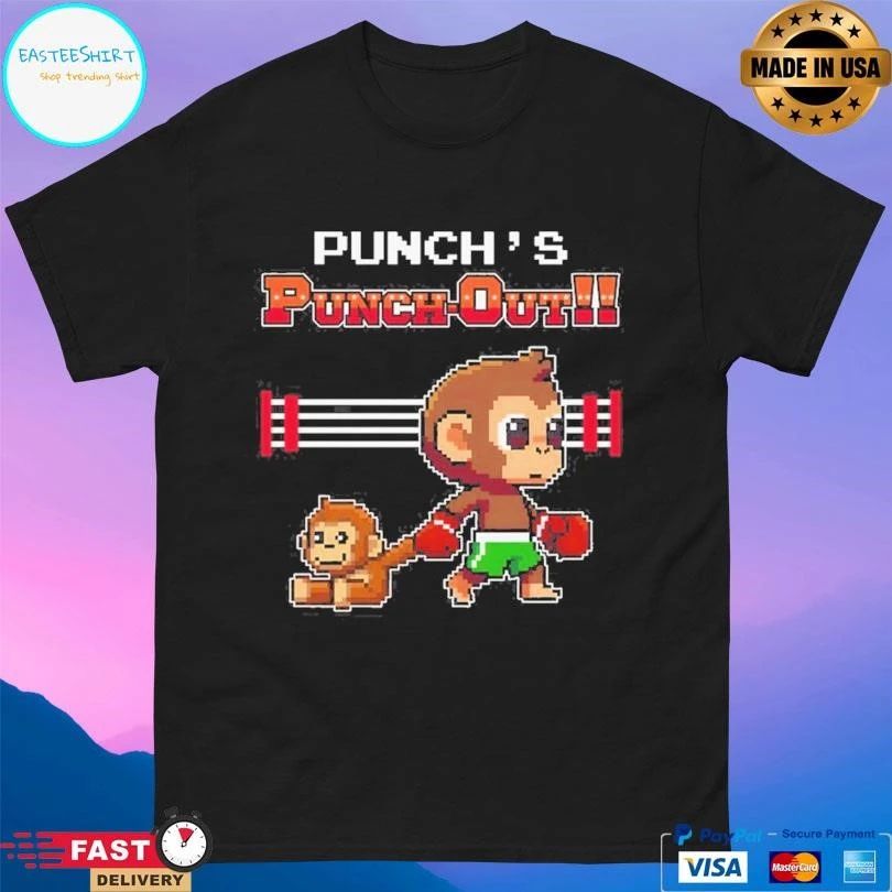 Punch The Monkey Punch’s Punch-Out 2026 T-shirts