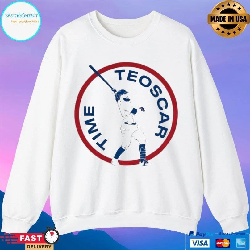Teoscar Hernandez Teo Time Los Angeles Dodgers Signature T-shirts