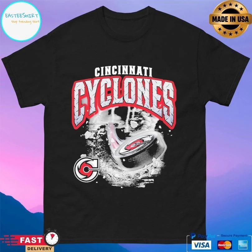 Cincinnati Cyclones Storm Warning T-shirts