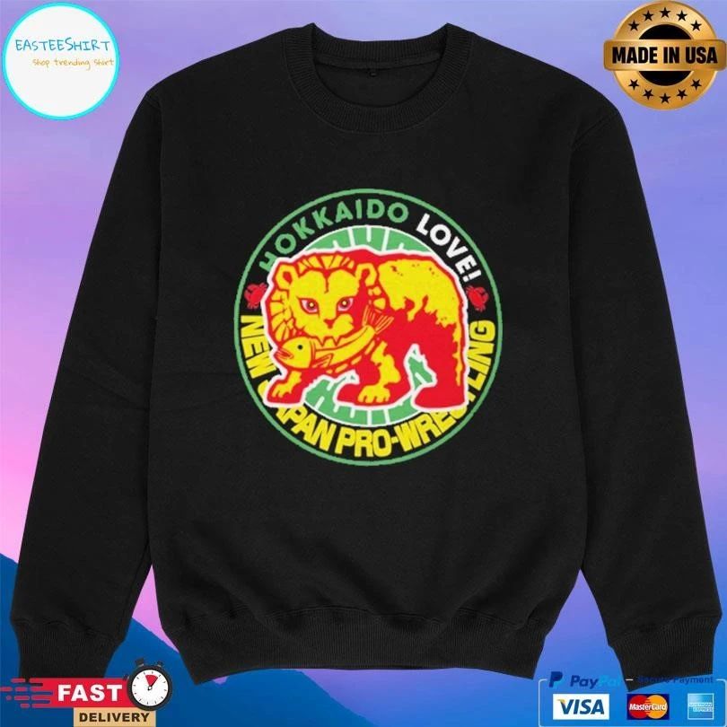 Lion Mark Hokkaido Love Logo T-shirts