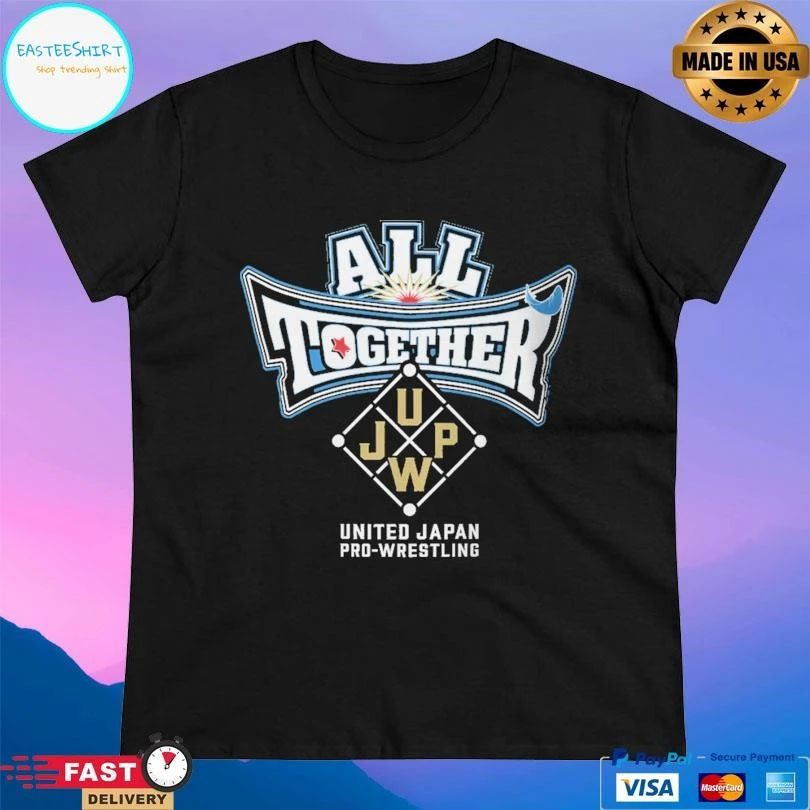 All Together United Japan Pro-Wrestling T-shirts