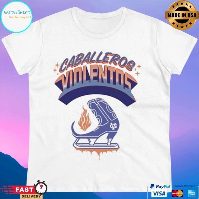 Caballeros Violentos Ice Skating T-shirts