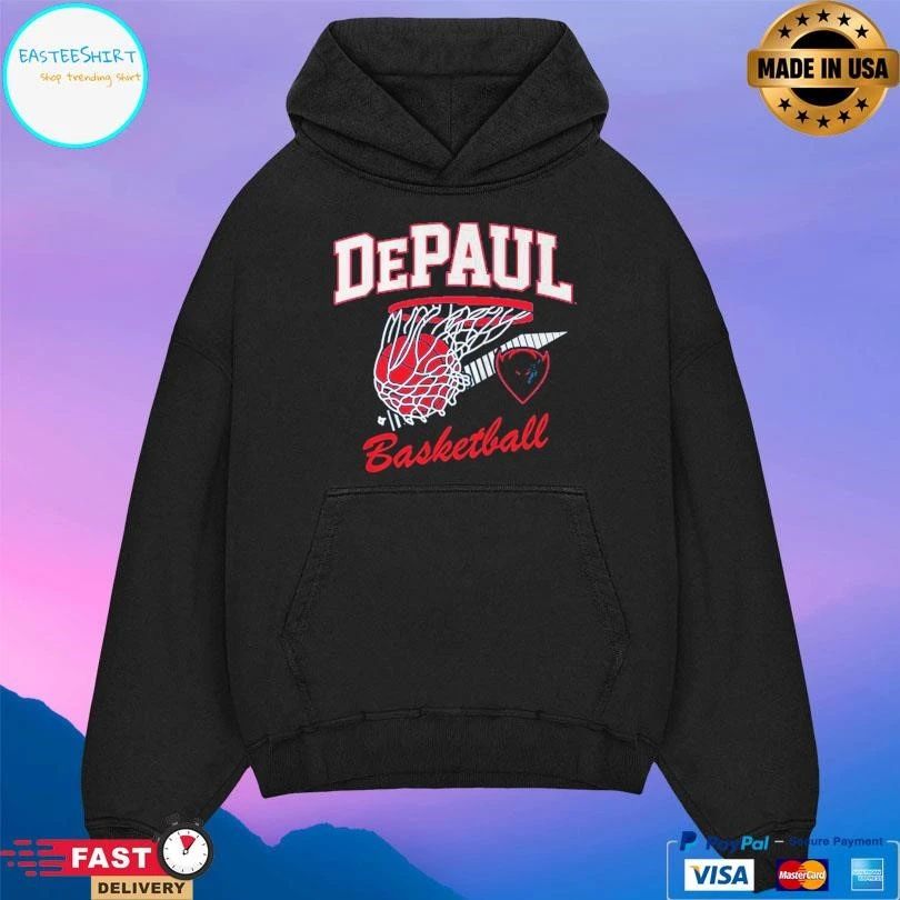 DePaul Blue Demons Throwback Basketball T-shirts
