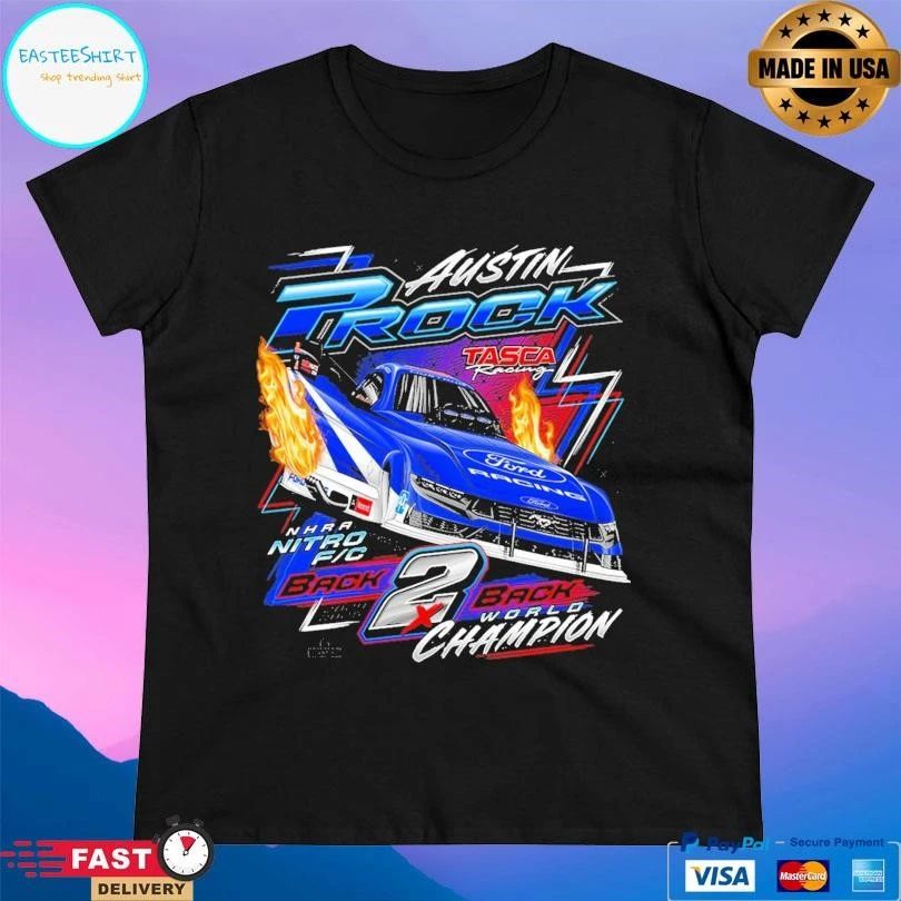 Austin Prock Back To Back World Champion 2026 T-shirts
