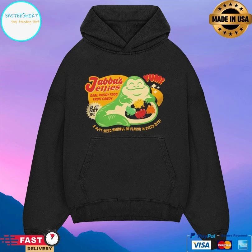 Jabba’s Jellies Real Paddy Frog Fruit Candy A Hutt-Sized Handful Of Flavor In Every Bite T-shirts