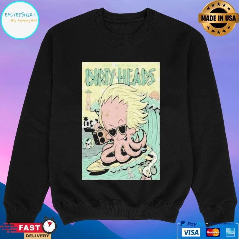 Dirty Heads Fall Tour 2025 West Palm Beach Fl T-shirts