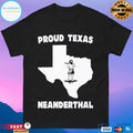 Proud Texas Neanderthal Map T-shirt